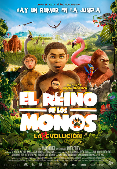 "El reino de los monos" el enorme éxito en la taquilla francesa llega a nuestros cines para hacer reír a niños y adultos