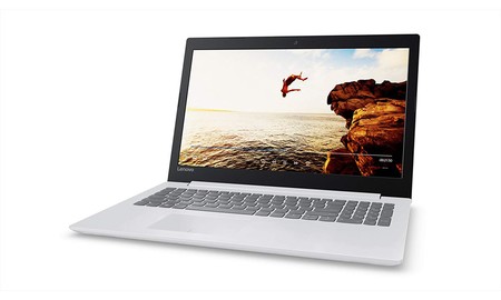 Hoy, el Lenovo Ideapad 320-15AST en color blanco, en Amazon se queda en 299 euros