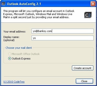 Configura cuentas de correo automáticamente con Outlook AutoConfig