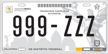 Las placas nuevas no serán obligatorias para todos, aclara el Jefe de Gobierno del Distrito Federal