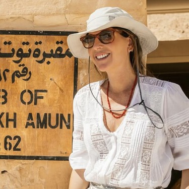 Lourdes Montes muestra su álbum de vacaciones junto a Fran Rivera en Egipto: "Acabamos de llegar y ha sido maravilloso"