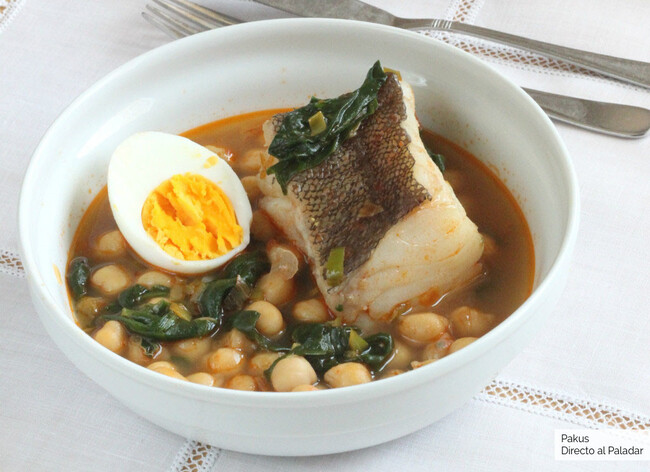 Garbanzosbacalaoespinaca