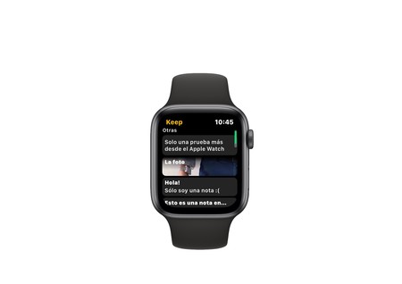 Google Keep llega a watchOS: añade notas y recordatorios desde el Apple Watch