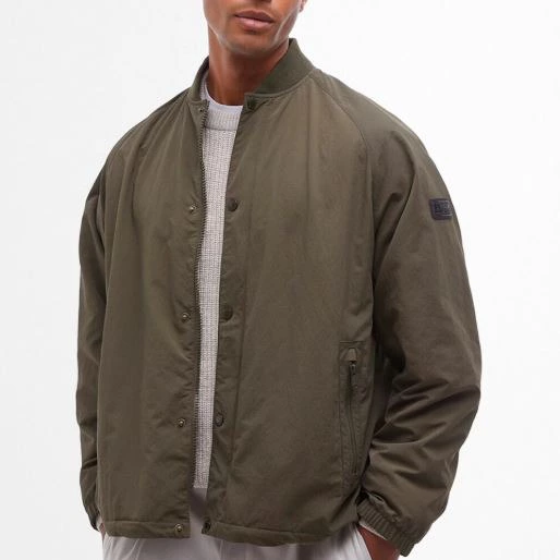 Chaqueta impermeable de hombre de cremallera
