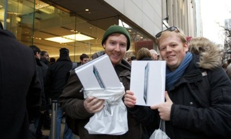 El iPad 2 se agota en los Estados Unidos con grandes cifras de venta