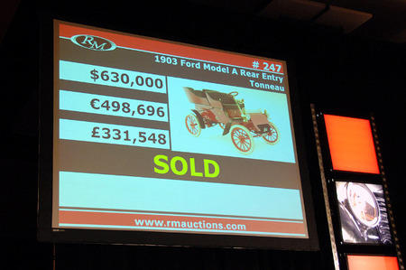 Subasta del Ford A de 1903