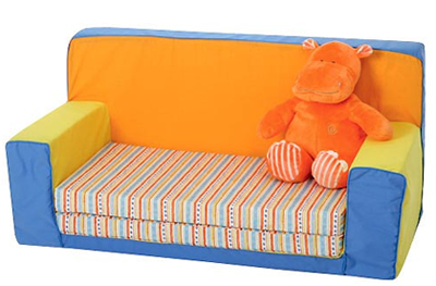 Sofá para la habitación infantil