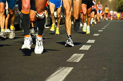 Diferentes superficies para practicar carrera