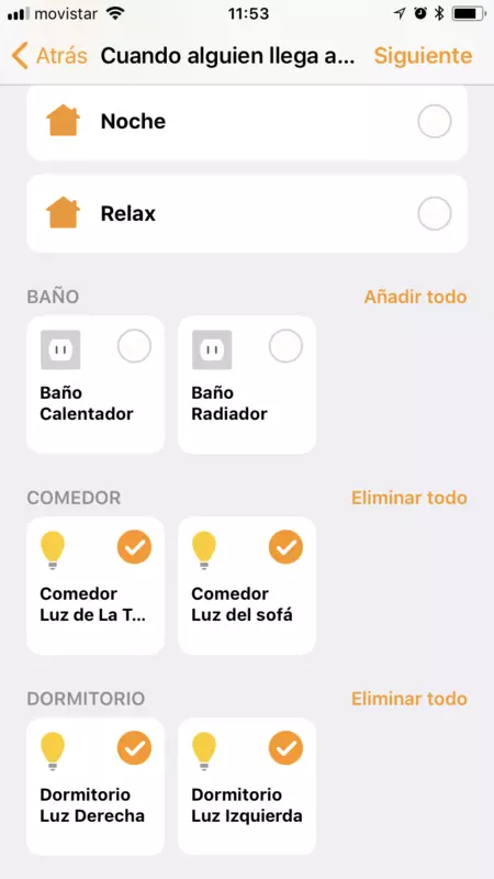 Homekit Luces