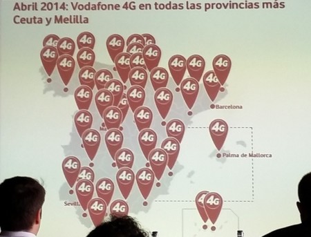 Vodafone 4G llega a todas las capitales de provincia