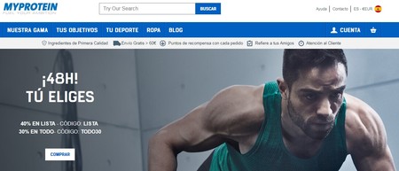 Tenemos hasta 5 cupones de descuento distintos en MyProtein para hacer una operación bikini más económica