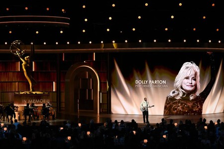 Fotograma de la gala en el momento del In Memoriam