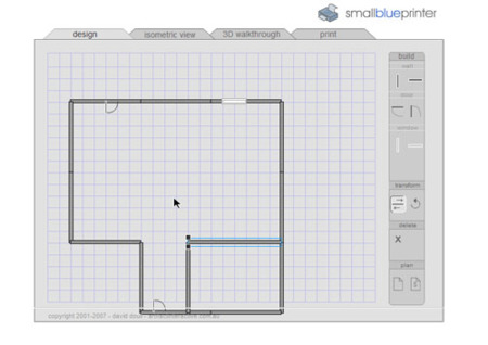 SmallBluePrinter, genera el plano de cualquier lugar