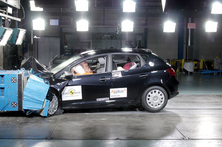 SEAT Ibiza - EuroNCAP frontal