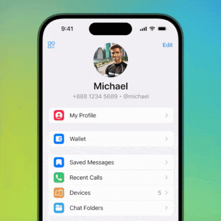 テレグラムミニアプリ