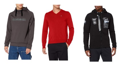 Chollos en tallas sueltas de camisetas y sudaderas de marcas como Geographical Norway, Napapijri o Helly Hansen en Amazon