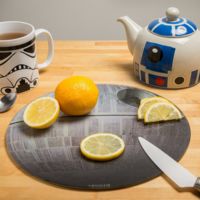 Tabla de cortar con diseño Estrella de la Muerte por 6,50 euros