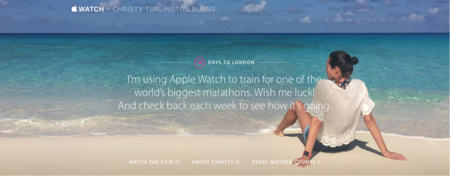 Gracias al blog de Christy Turlington vamos conociendo más detalles del Apple Watch