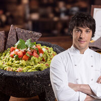 Jordi Cruz, chef Michelin: "El mejor guacamole del mundo se hace con dos aguacates maduros, 60 g de cebolla roja, zumo de una lima y pimiento de Padrón"