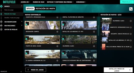 Battlefield 2042 Portal Mapas