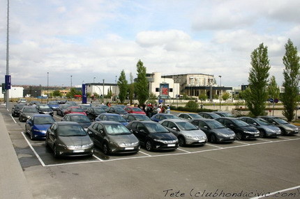 Concentración de Honda Civic en Madrid
