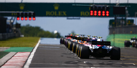 F1 SEMAFORO LUCES ROJAS