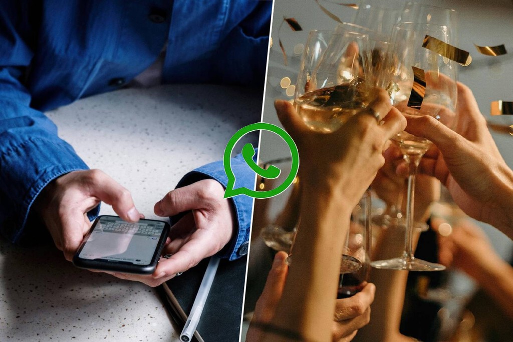 He configurado esta opción de WhatsApp para tardar dos minutos en felicitar el año nuevo a decenas de contactos