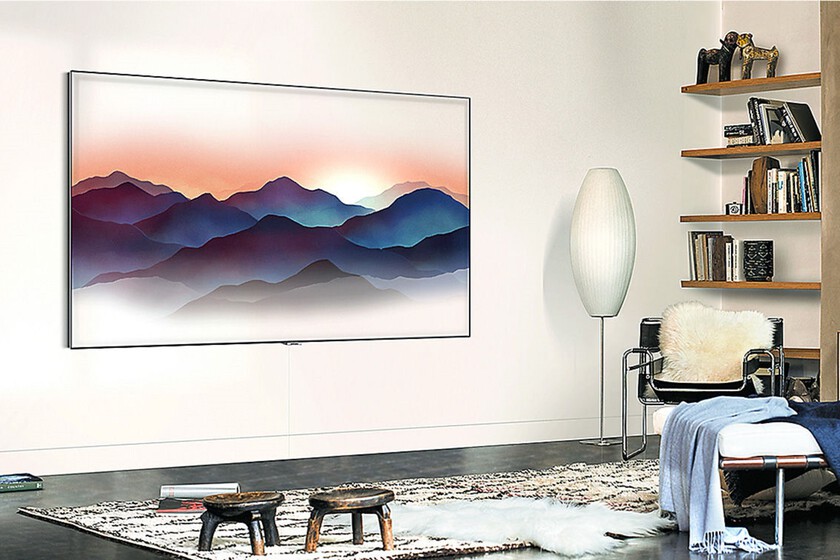 Modo ambiente OLED Samsung TV