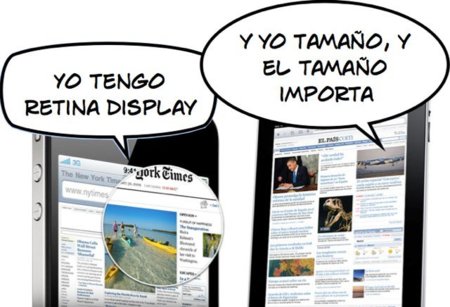 ¿Un iPhone 4 o un iPad?