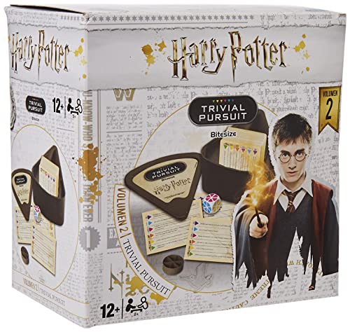 Trivial Pursuit Harry Potter - Juego de viaje - 600 preguntas - Versión en español 