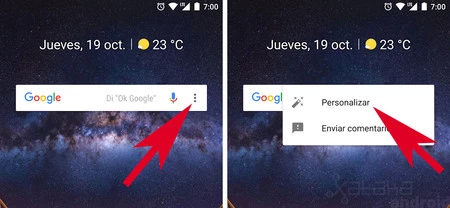 Google ウィジェット