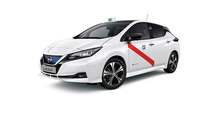 Nissan Leaf, taxi Madrid