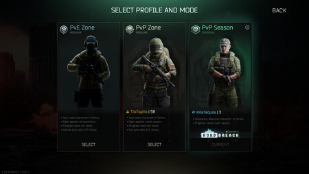 Tarkov Temproadas