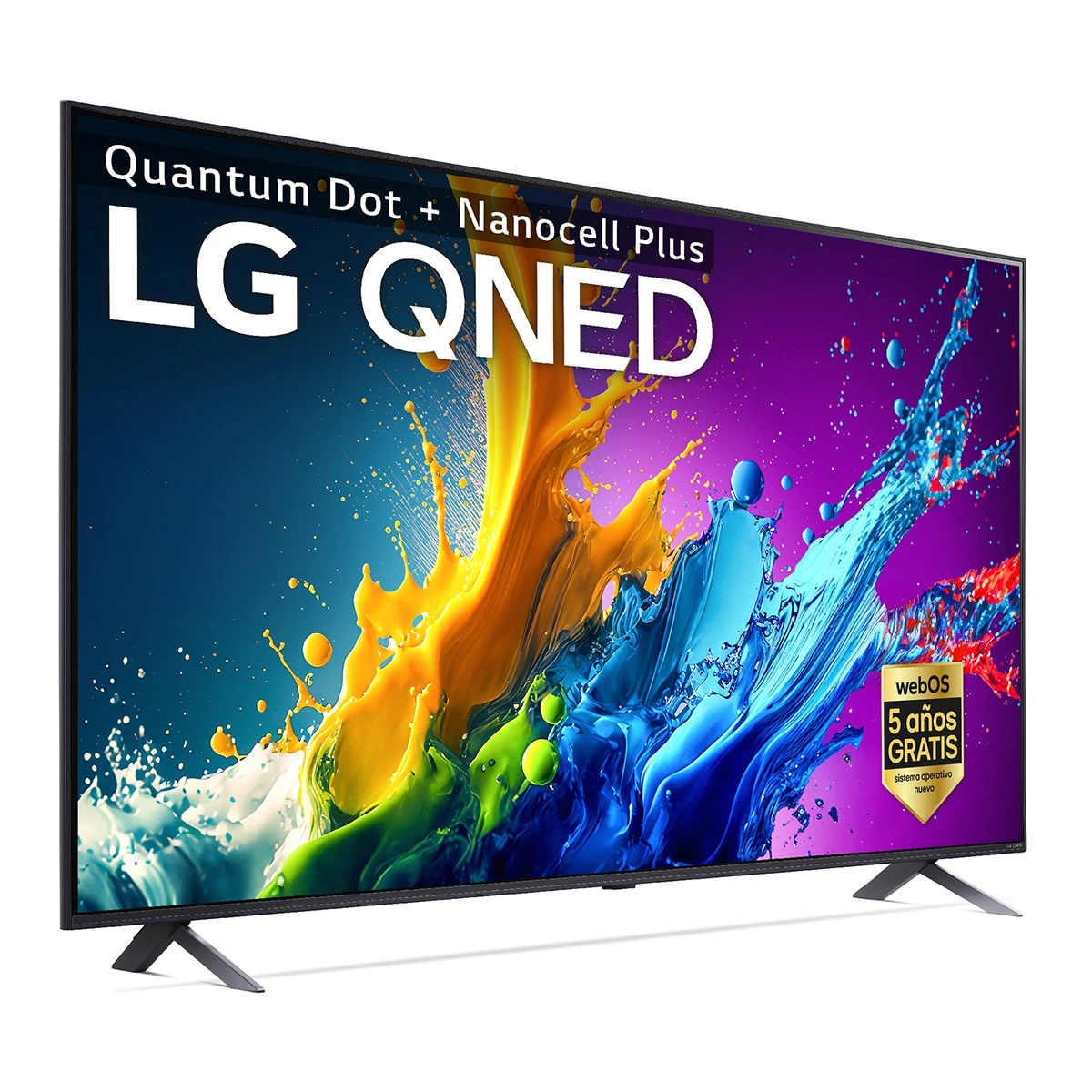 LG - TV QNED 189cm (75') LG 75QNED80T6A 4K con Smart TV WebOS24.