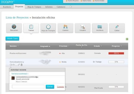 Doolphy añade nuevas funcionalidades para mejorar el seguimiento de las tareas