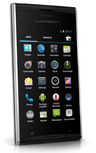 Lumigon T2, Android danés con sonido Bang & Olufsen