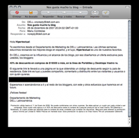 ¿Spam a un blogger?