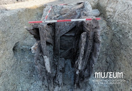 ciudad celta enterrada debajo de una autopista republica checa