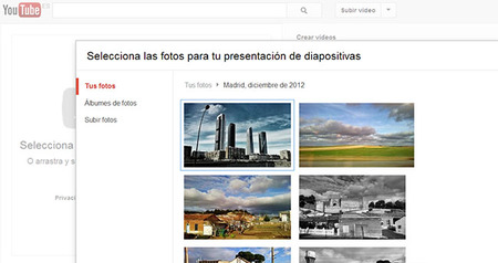 Utiliza YouTube para compartir y mostrar tus fotografías: Truco express