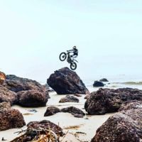 De esta manera tan especial disfruta Dougie Lampkin de sus vacaciones