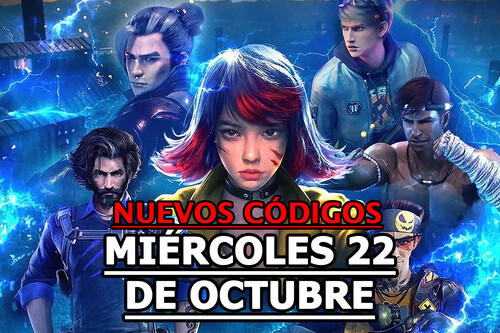 Free Fire MAX, códigos gratuitos del Miércoles 22 de octubre 