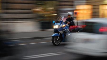 La policía italiana se va de exhibición