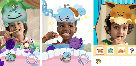 Pokémon Smile: un divertido juego para que los niños capturen Pokémon mientras se lavan los dientes
