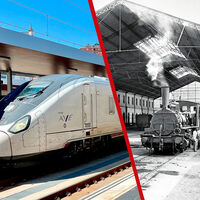 Ouigo e Iryo quieren trenes de Madrid a Galicia, pero hay un problema de 1.672 mm que lleva ahí desde 1844