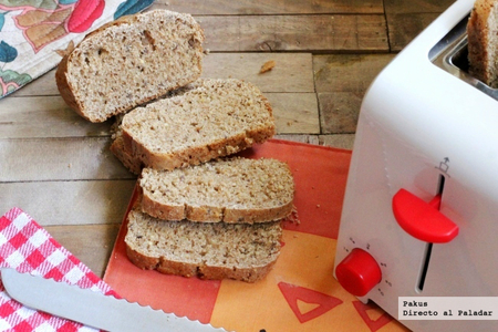 Pan de molde multicereales hecho en casa. Receta
