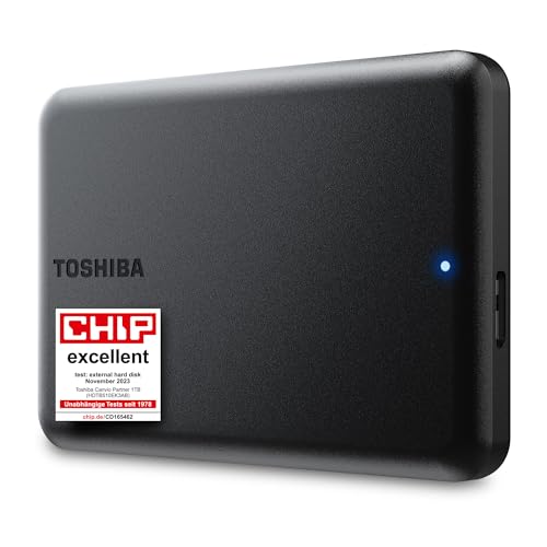 Toshiba Canvio Partner 1TB Disco Duro Externo portátil de 2,5''