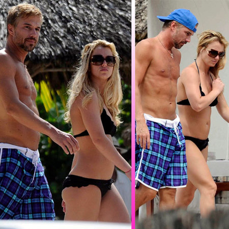 Britney Spears se relaja en las playas de México