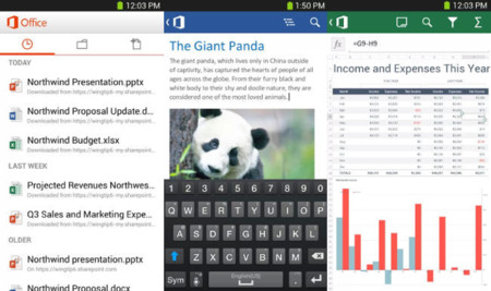 Microsoft Office disponible para teléfonos Android, pero sólo en Estados Unidos