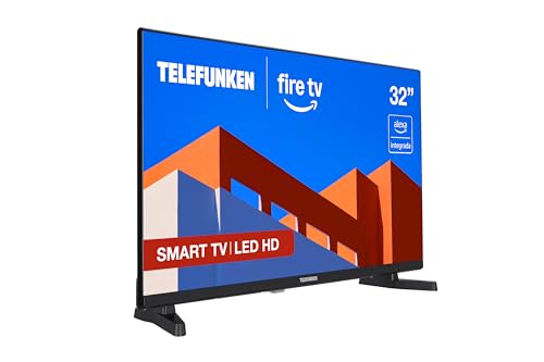 Telefunken 32FTV825, 32 Pulgadas HD, Smart TV Fire OS