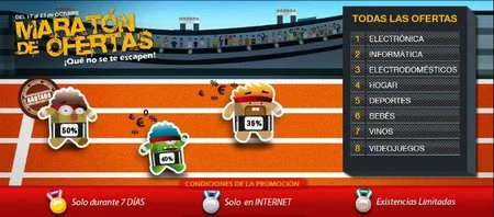 Maratón de ofertas en 'El Corte Inglés'